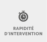 Rapidité d'intervention